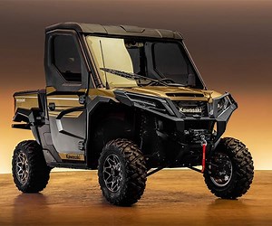 Kawasaki RIDGE Side-by-Side UTV Brings Car-Like Comforts