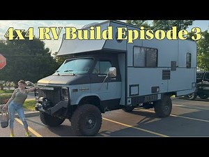 EP-3 4x4 RV Build Custom Restoration / Modification of an Old Motorhome with Cummins Engine Swap