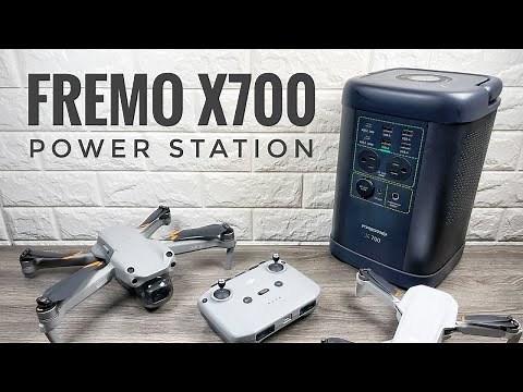 Fremo X700 Portable Power Station | Charge All Your Drones & Gear On The Go