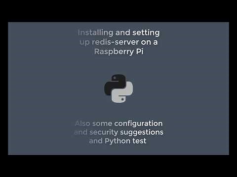 Python - Setting up redis on Raspberry Pi