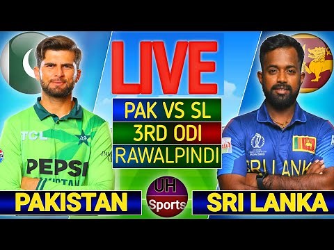 PAK vs SL, 3rd ODI Cricket Live Match Today | Pakistan vs Sri Lanka Live Cricket Commentary, PAK BAT
