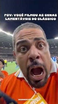 pelea en el clásico brasileño #Brasil #futbol #clásicobrasileño