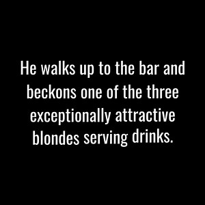 A guy walks into a pub and sees a sign hanging over the bar that reads: | Arts and Humor