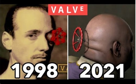 V社游戏开头logo标志进化史（1998-2021）