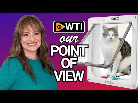 CEESC Extra Large Cat Door | POV | Would you buy it?