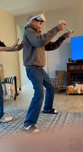 114K views · 1.9K reactions | When Old People Enter the VR Arena… And Lose. #vrfails #oldpeoplevsreality #funnyreels #infinityvrgaming #virtualrealitychaos | Infinity VR Gaming | Facebook