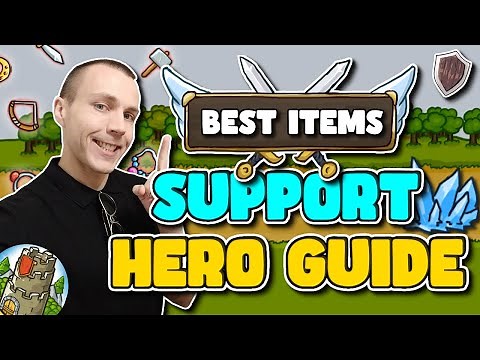 Grow Castle 2024 | Best Items for Heroes Guide | Support Units