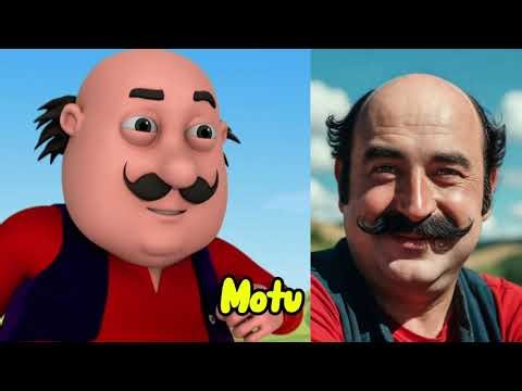 Motu Patlu Characters In Real Life