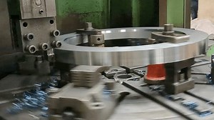 Small VTL machine with ring machine on it in Bangalore workshop in Karnataka India