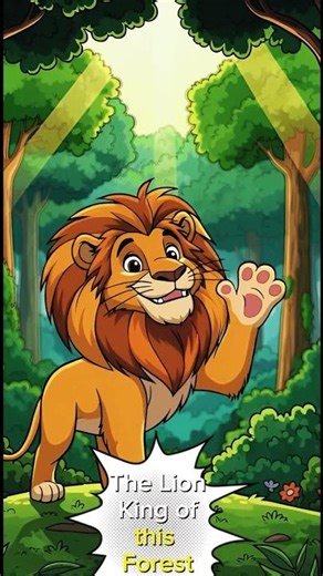 Leo the Lion’s Introduction | 2D Forest Cartoon Series | Episode 1