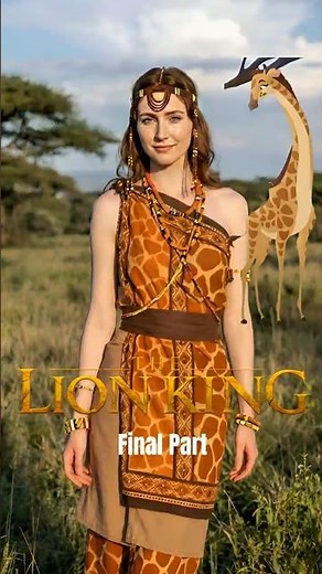 🌿 Final Part: The Lion King Characters as Humans! 🦁🦒🦏