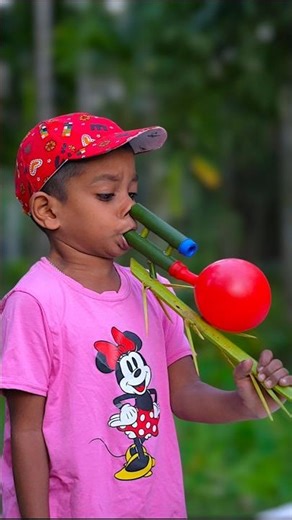 Palm Tree Creations with Colour Balloons #toys #bamboo