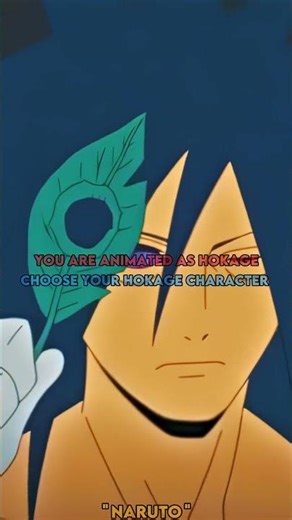 What You Want Take Hokage Character