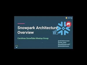 Snowpark Architecture