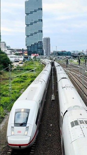 High-Speed ICE Train in Berlin [4K] 🚄 Deutsche Bahn Railway Spotting #trains #Germany #deutschebahn