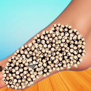 ASMR feet satisfaction video| #asmrvideo #animation #asmr #viralvideo #shortsreels | ASMR Makeup