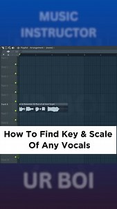 How To Find Key Of Any Vocals🎹 . . . . . . . . #MusicProduction #AudioEngineering #vocalist #HomeStudio #ProducersLife #vocalharmonies #vocal #MixingTricks #MusicProducers #harmonize #studio #musicstudio #singer #vocalist #usarappers #musictheory #musicsession #harmony #fistudiogang #musicteacher #sound #sounddesign #sounddesigner #flstudio #flstudiotutorial #flstudiotips | UrBoi Muzic