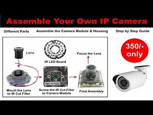 How to make CCTV camera at home| CCTV camera assembly parts | CCTV camera module #cctv #cctvcamera
