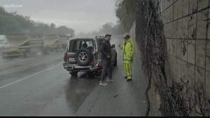 CHP ride along reveals common mistakes drivers make in wet weather