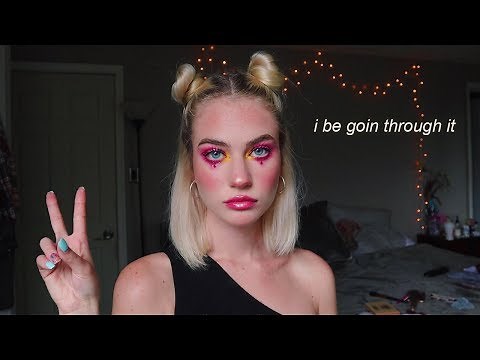 revealing my deepest darkest secrets while doing fun makeup