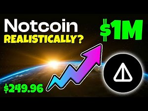 NOTCOIN (NOT) - COULD $249 MAKE YOU A MILLIONAIRE... REALISTICALLY???