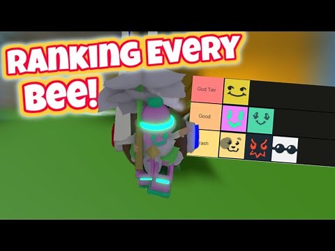 Ranking EVERY Bee in Bee Swarm Simulator..