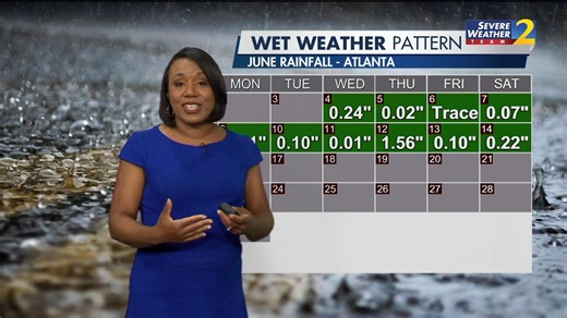 RAINY STREAK: For 11 consecutive days, there has been measurable rainfall -- and the rain isn't going away just yet >>> 2wsb.tv/4jQJKx4 | WSB-TV