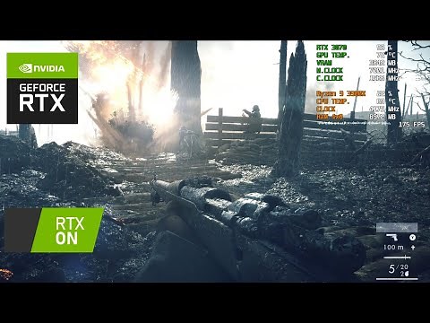 Battlefield 1 - Ray Tracing Reshade Mod | RTX 3070 Maxout GPU Ultra Settings Gameplay