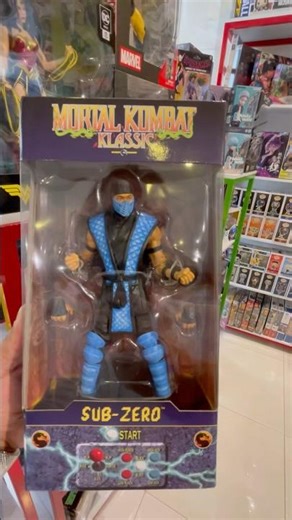 SUB ZERO MORTAL KOMBAT 💀#toys #juguetes #gamer #gameplay #gamers #arcade #mortalkombat1 #90s #fuj