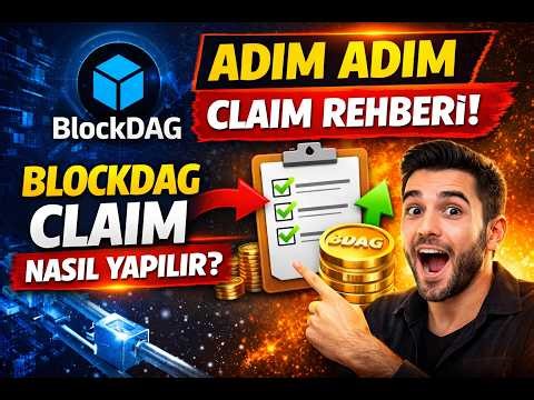 BlockDAG Claim Adımları | Hızlı ve Basit Anlatım