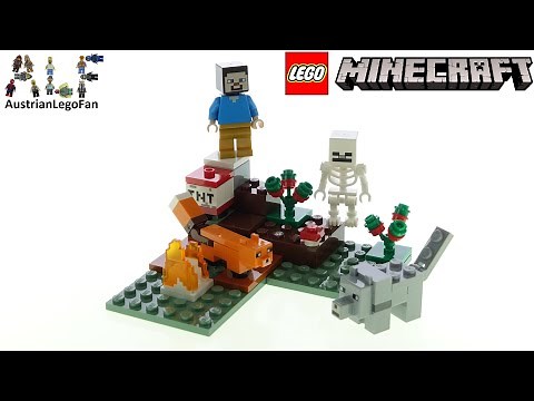 LEGO Minecraft 21162 The Taiga Adventure - Lego Speed Build Review