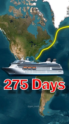 275-Day Cruise Around the World? 🌍