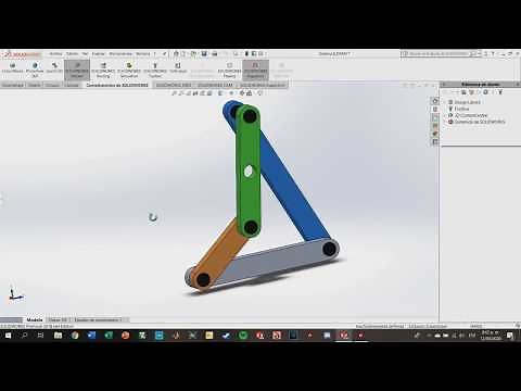 SOLIDWORKS ✅| Introduccion a estudio de movimiento básico y fácil