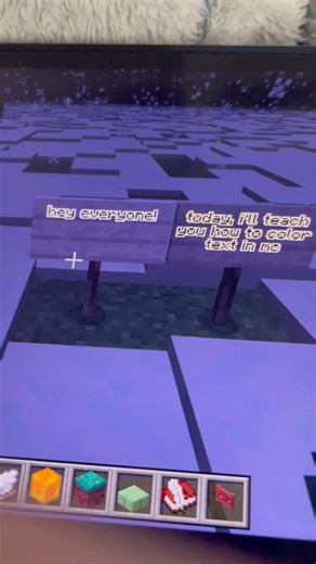 How to color chat/text in Minecraft #minecraft #howto