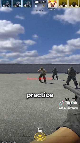 NOW YOU HAVE NO EXCUSE! . . . #CS2 #CS #CSGO #aim #gaming #game