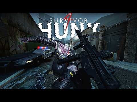 ¿Y si HUNK estuviera en Left 4 Dead 2? | Resident Evil 3 ¡ARMAS ADS! ¡EXPERIENCIA INMERSIVA! 4K