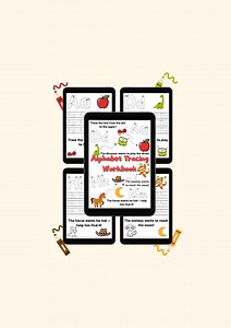 Alphabet Tracing Workbook | ABC Writing Practice for Kids (PDF) - Etsy Australia