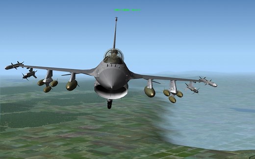 "Freefalcon 6" Combat Flight Simulator Review for PC