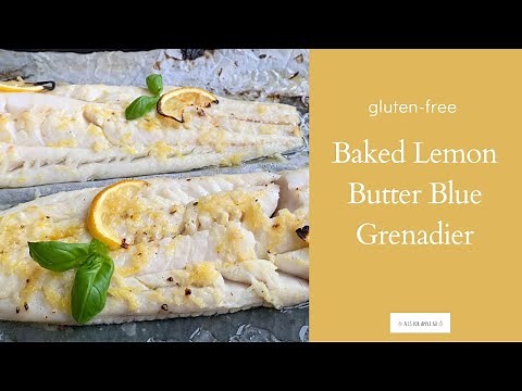 Baked Lemon Butter Blue Grenadier