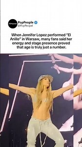 Fans say J.Lo’s powerhouse Warsaw performance proves age is just a number #jlo