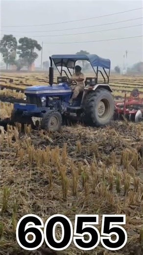 Power of Farmtrac 6055 | 4-Cylinder Tractor Performance at Nature Farm! 🚜