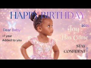 Birthday Song for Dearest Joy | Joy Has Come 🎶 — Official Celebration Video