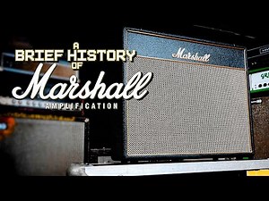 A Brief History of Marshall Amplification | PlayJason