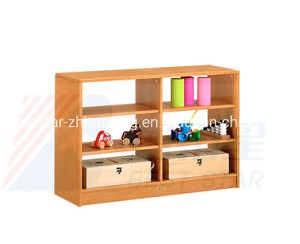 [Hot Item] Preschool and Kindergarten Child Bookshelf and Bookcase, Living Room Wardrobe, Wooden Display Rack, Playroom Furniture Kids Toy Storage Shelf and Stand Cabinet