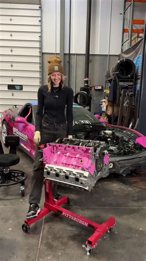 Long nights working on car restorations