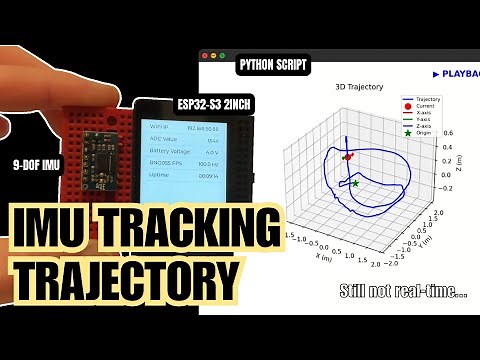 IMU Motion Tracking UPGRADE: Python Processing with Wireless UDP Stream!