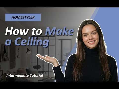 Ceiling Design | Homestyler Intermediate Tutorial