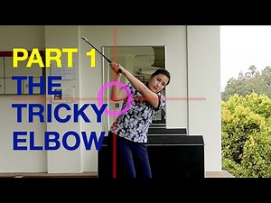 PART 1 Position of Right Arm in Backswing - Golf with Michele Low