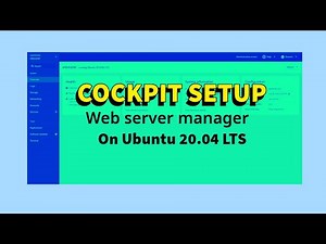 Cockpit Setup on Ubuntu 20.04 – Simplified Web-Based Server Control