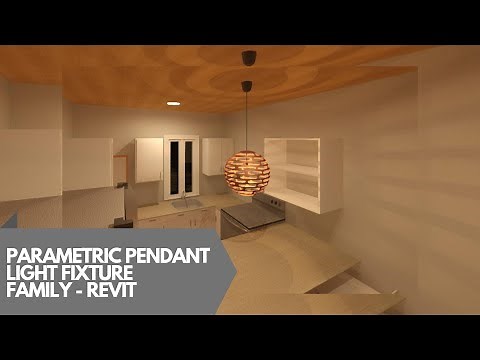 Unique Pendant Light Fixture in Revit (Tutorial)